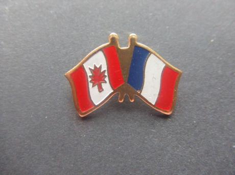 Vlag Canada,Frankrijk